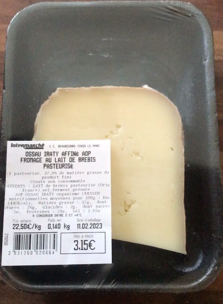 Fromage au lait de Brebis pasteurisé