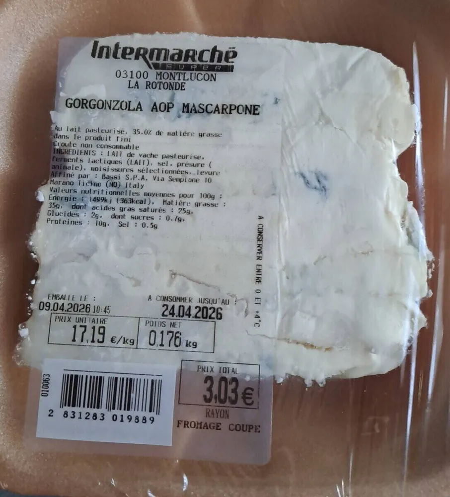 GORGONZOLA AOP MASCARPONE