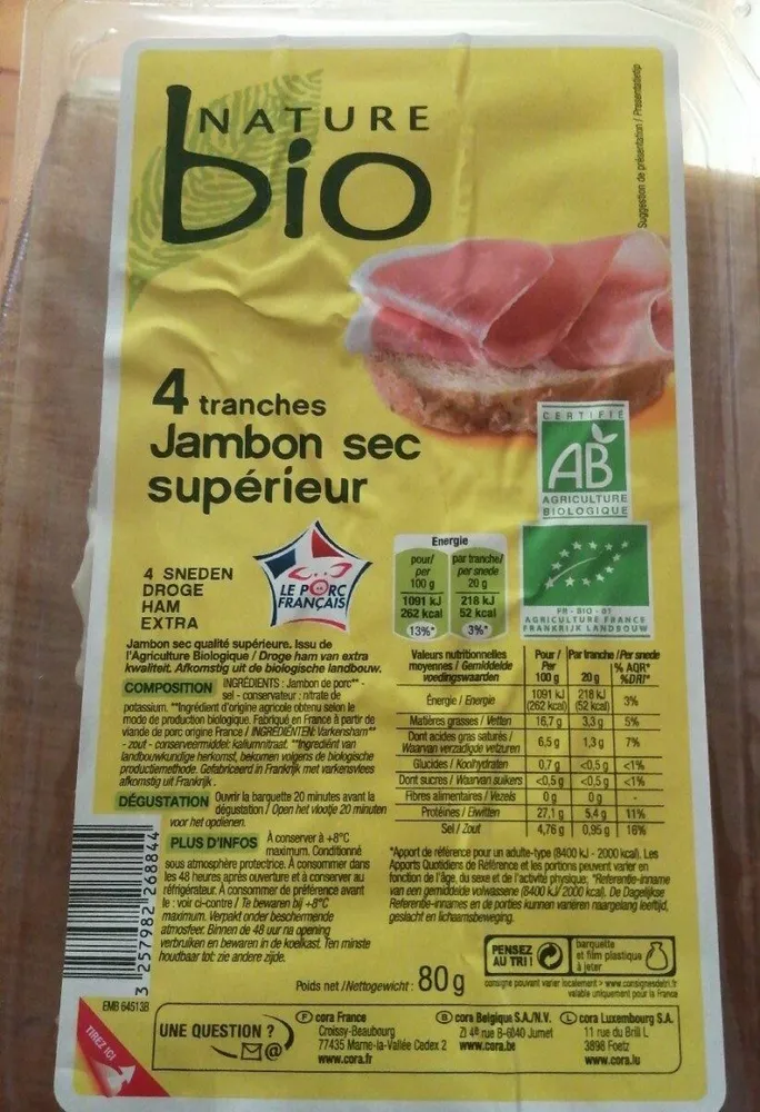 Jambon sec