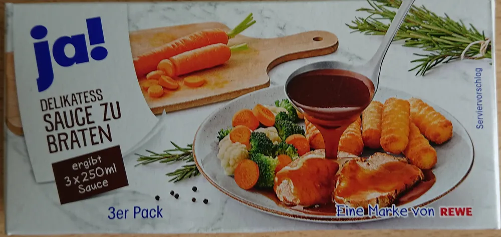 Delikatess Sauce zu Braten