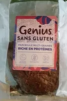 Pain Boule Multi-Graines Riche en Protéines
