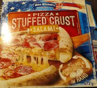 Pizza stuffed crust Salami