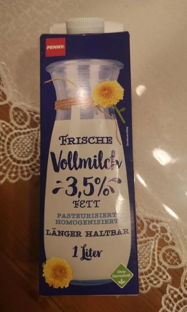 Frische Vollmilch