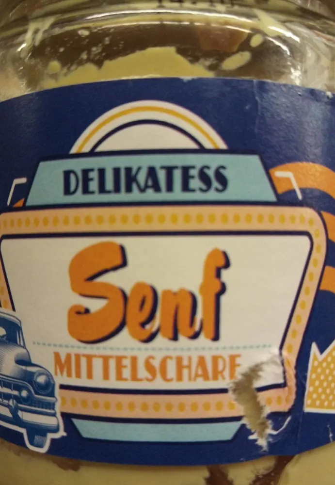Delikatess Senf mittelscharf
