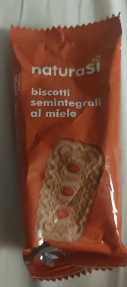 Biscotti semintegrali al miele