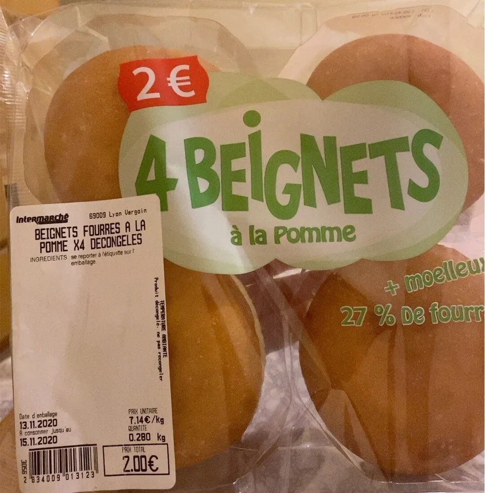 Beignets a la pomme