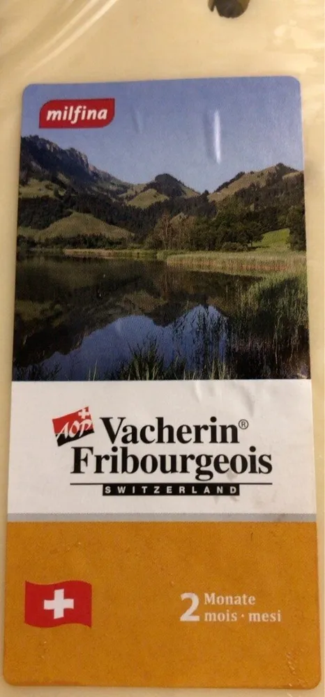Vacherin Fribpurgeois