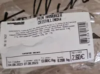 Pain hamburger