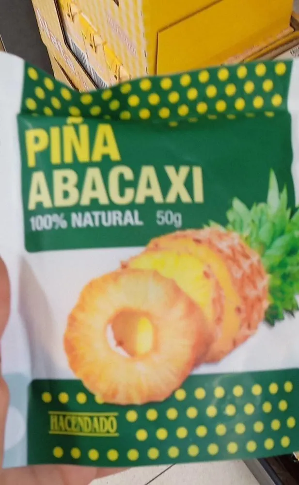 Piña deshidratada