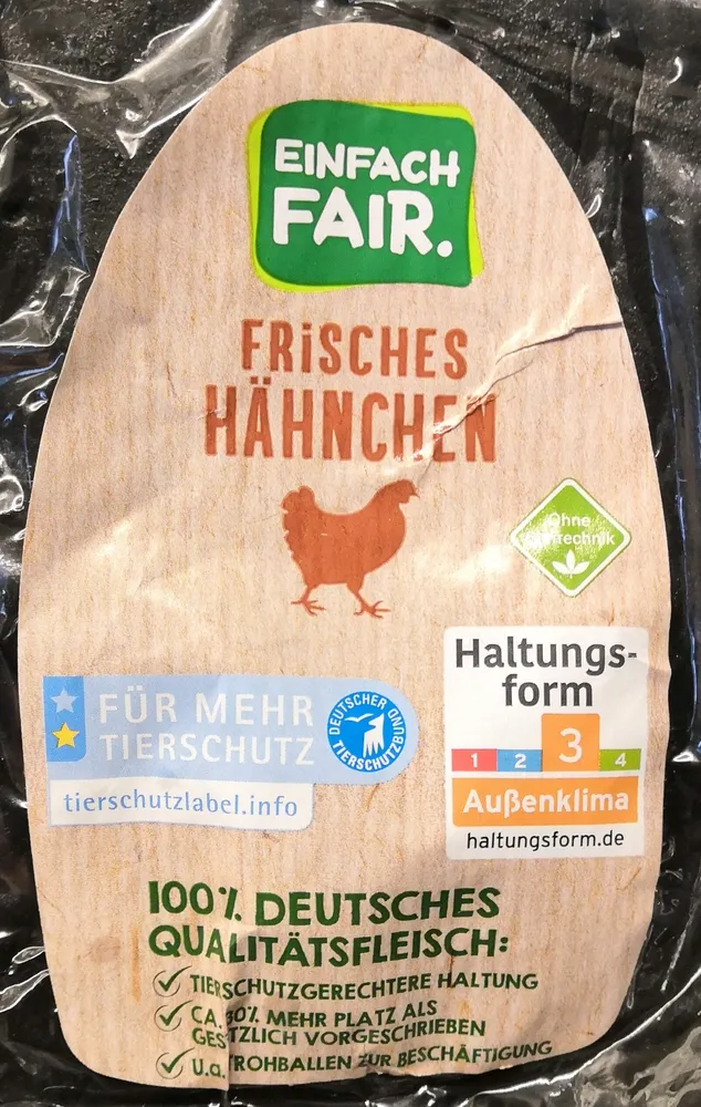 Frisches Hähnchen