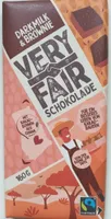 Very Fair Schokolade Dark milk & Brownie
