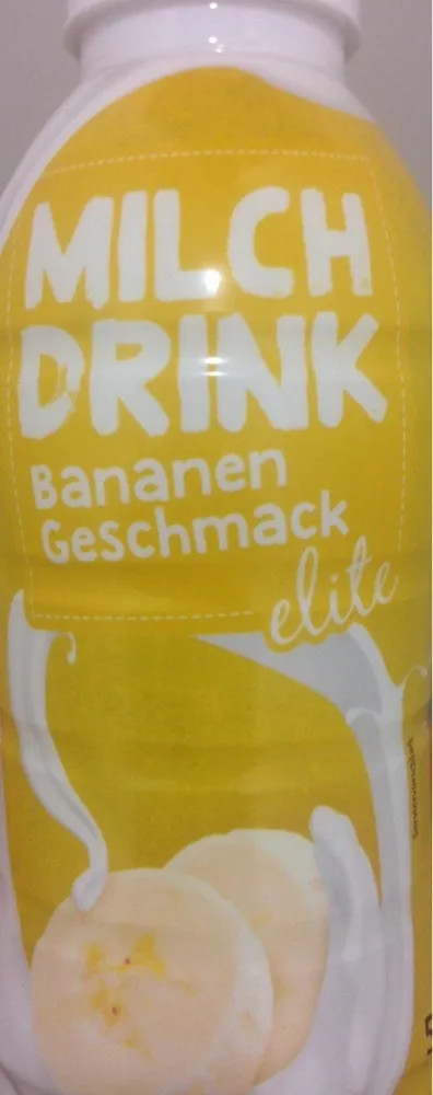 Milch Drink Bananen Geschmack