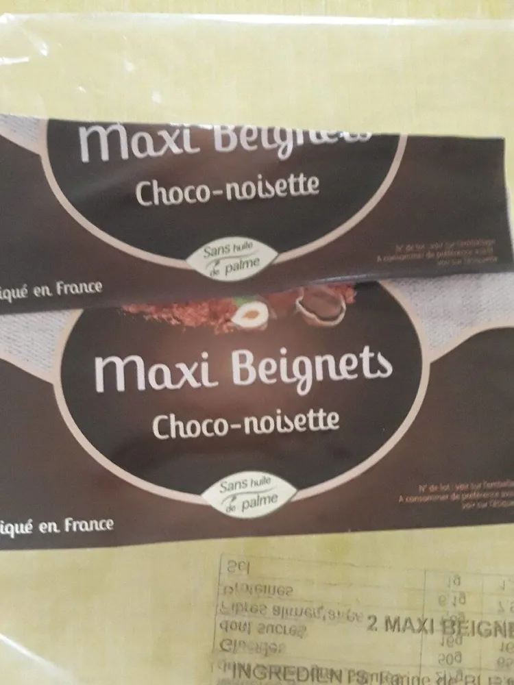 Maxi beignet choco-noisette