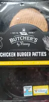 Chicken burger patties