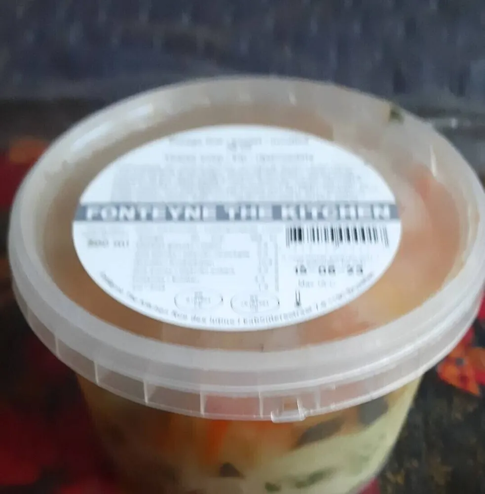 Potage thai/poulet/nouilles