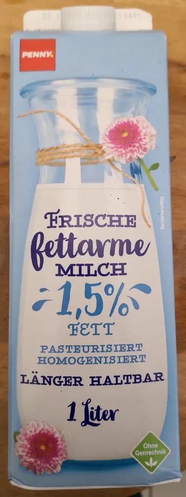 Frische fettarme milch