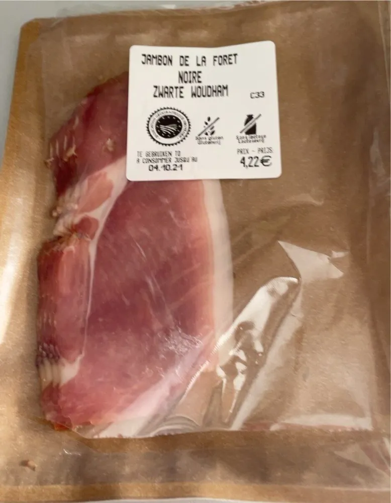Jambon de la foret noir