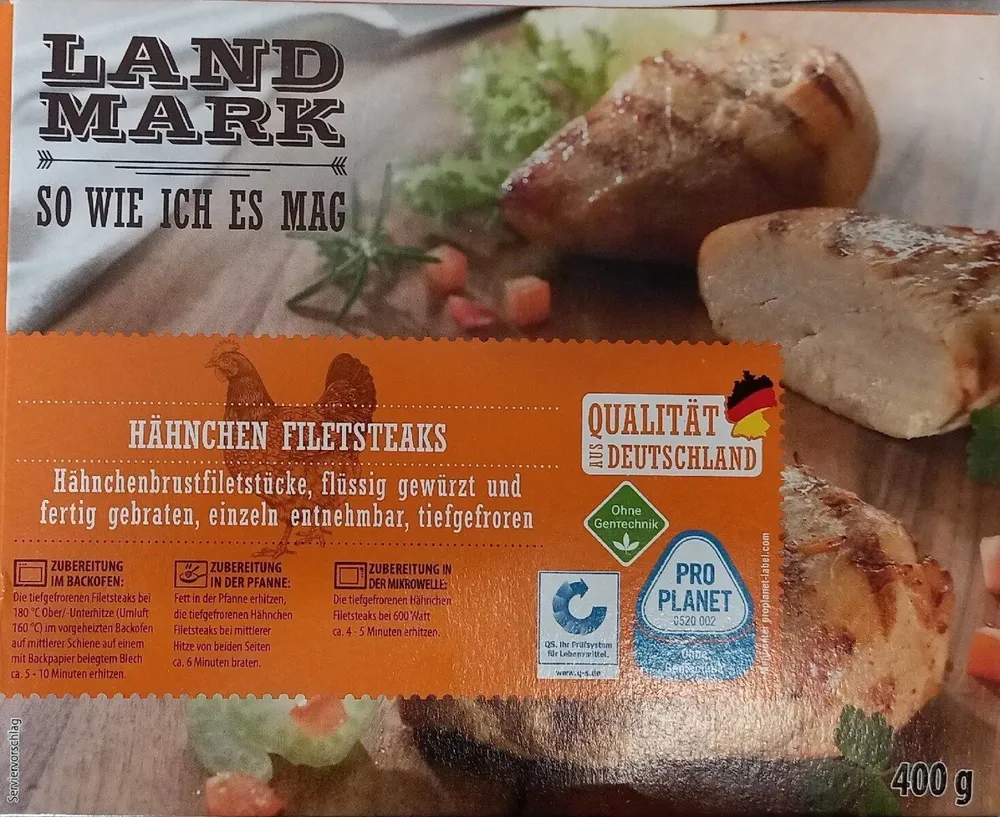 Hähnchen Filetsteaks