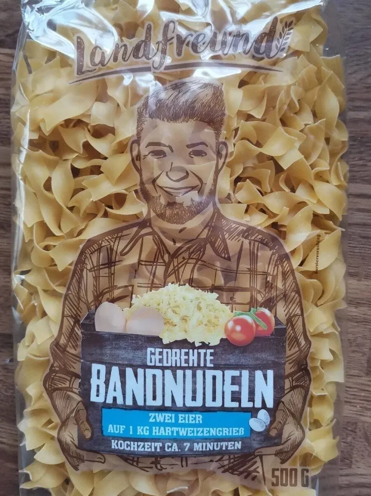 Nudeln Gedrehte Bandnudeln