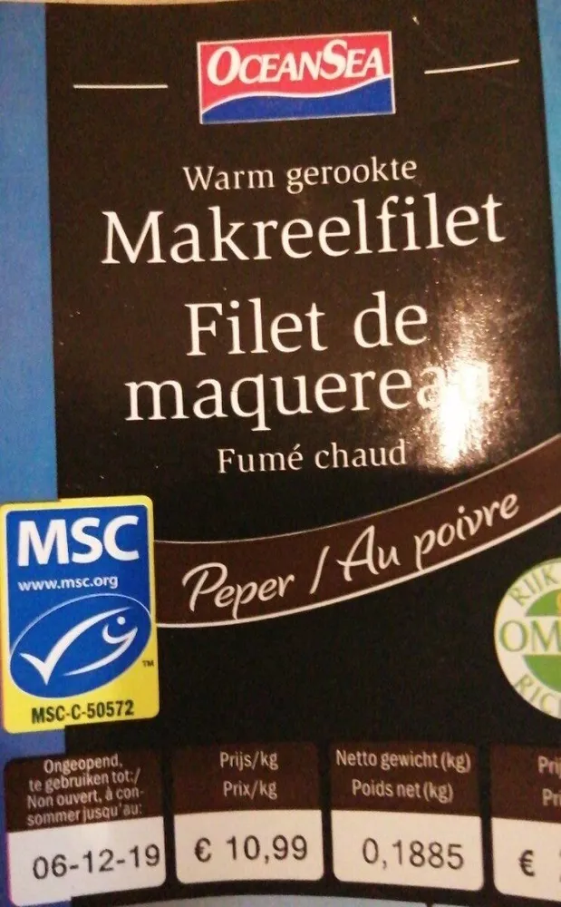 Filet de maquereau