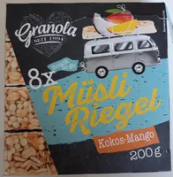 Granola Müsli Riegel Kokos-Mango