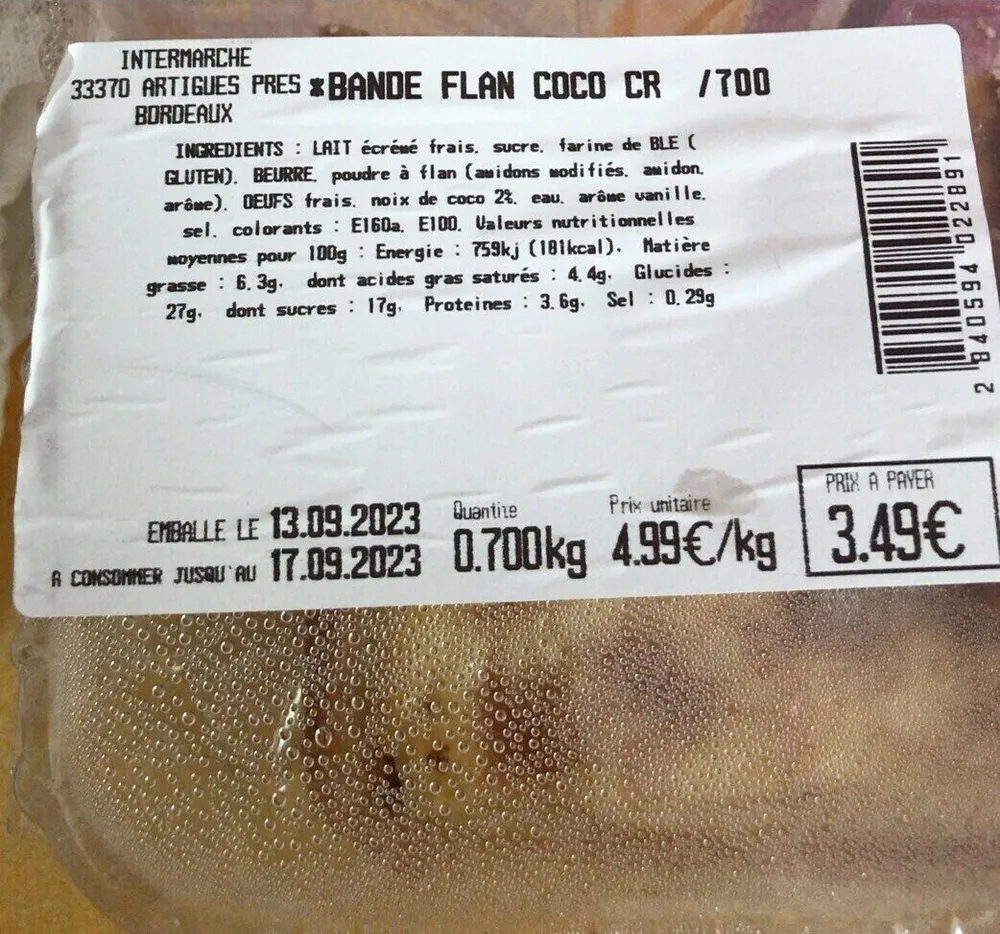 Flan coco