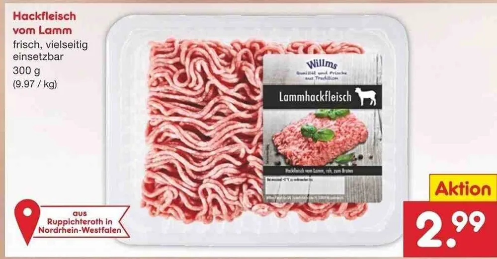 Lammhackfleisch