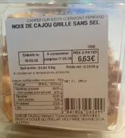 NOIX DE CAJOU GRILLÉ SANS SEL