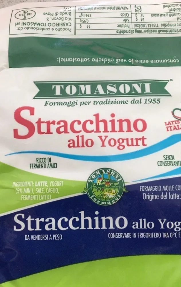 Stracchino allo yogurt