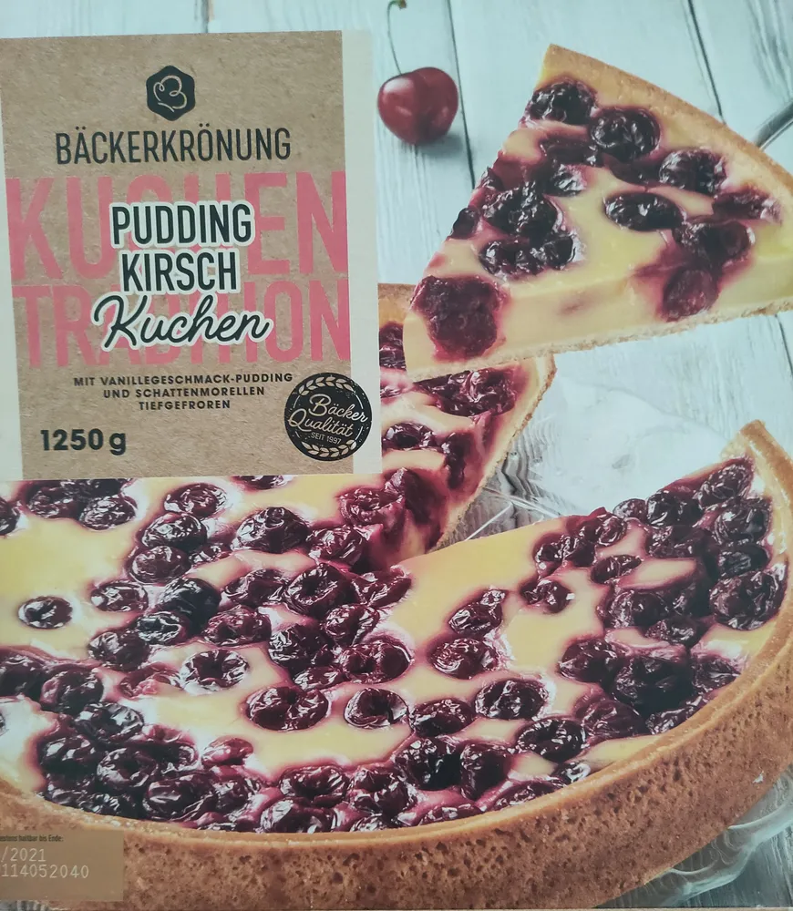 Pudding-Kirschkuchen