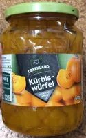 Kürbiswürfel