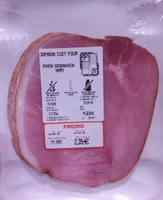 Jambon cuit au four