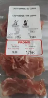 Chiffonade de coppa