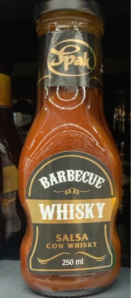 Salsa barbecue con whiskey