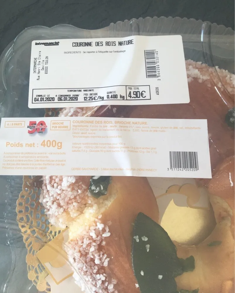 Couronne des rois nature