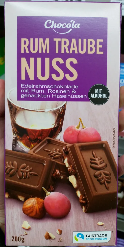 Rum Traube Nuss