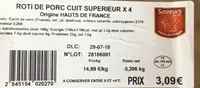 Roti de porc cuit superieur