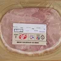Jambon cuit supérieur avec couenne