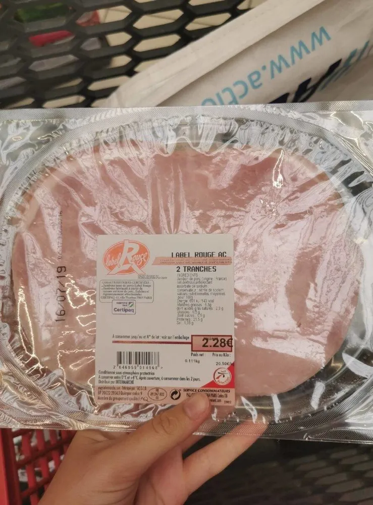 Jambon Blanc Label Rouge