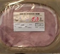 Jambon cuit supérieur avec couenne