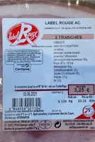 Jambon label rouge AC qualité superieur