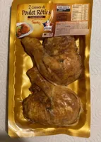 2 Cuisses de Poulet Rôties