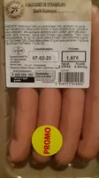 Saucisse de Strasbourg Qualité Supérieure
