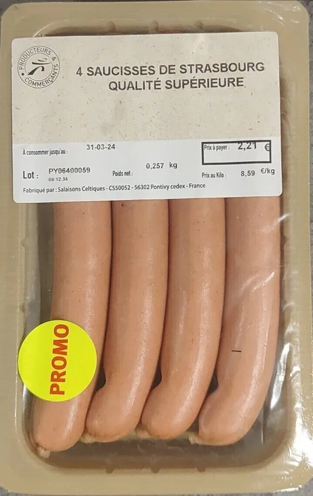 Saucisse de Strasbourg