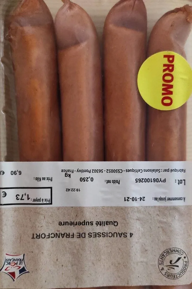 Saucisses de Francfort