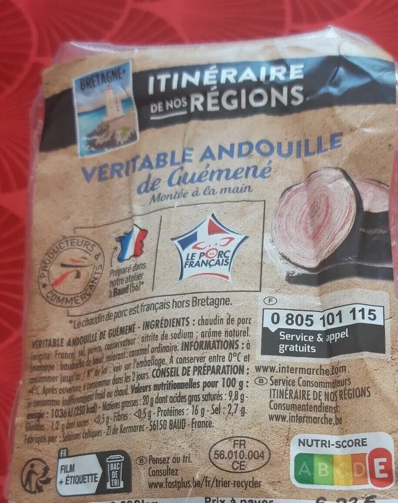 Véritable andouille de guémené