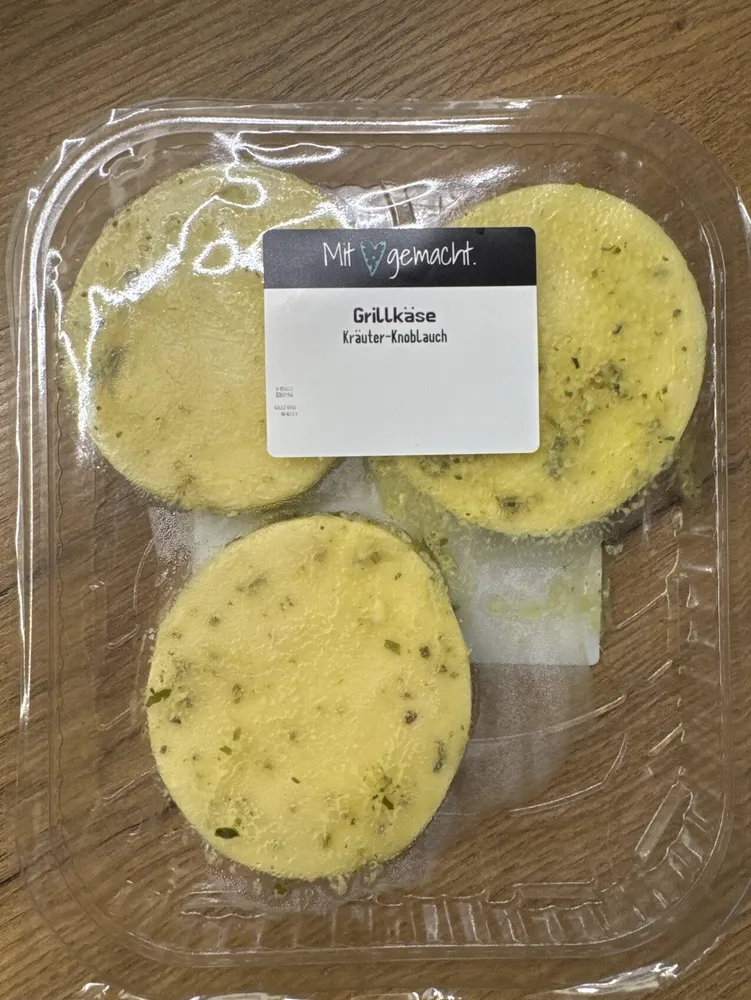 Grillkäse Kräuter-Knoblauch