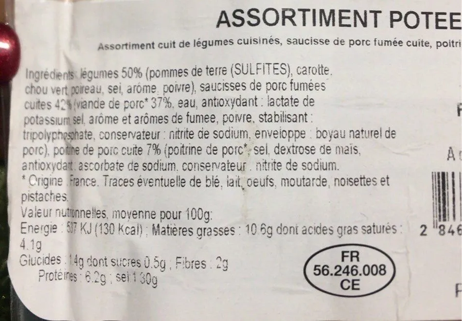 Assortiment potee