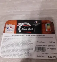 Assortiment choucroute