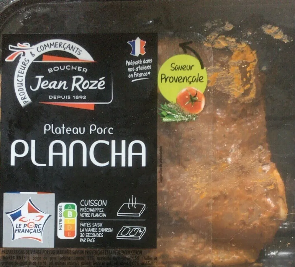Porc saveur provençal et tym citron